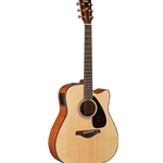 Yamaha FGX800C Folk/Dreadnought Acoustic Electric Guitar