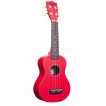 Penguin Red Soprano Ukulele with Gig Bag