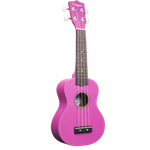 Penguin Purple Soprano Ukulele with Gig Bag