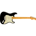 Fender American Professional II Stratocaster Electric Guitar Black with Deluxe Molded Hardshell