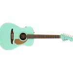 Fender Malibu Player Acoustic Electric 6 String Guitar Aqua Splash