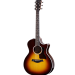 Taylor 414CE-RSB Grand Auditorium Acoustic Electric 6 String Guitar Sunburst with Taylor Deluxe Hardshell
