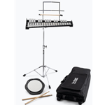 OnStage BSK2500 Bell Kit with Drum Pad, Sticks, and Stand