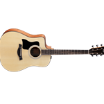 Taylor 110CE-S Left Handed Dreadnought Acoustic Electric Guitar with Taylor Gig Bag