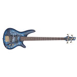 Ibanez SR300EDXCZM 4 String Bass Cosmic Blue Frozen Matte