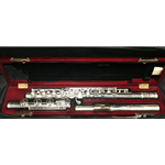 DiZhao DZ770BOF Professional Solid Silver Open Hole Flute with Case