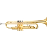 Yamaha Student Bb Trumpet - Gold Lacquer with case