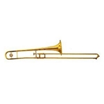 Yamaha Student Trombone - Gold Lacquer with case