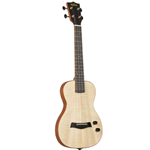 Kala KA-SB-MAP-T_W/BAG Maple Solid Body Tenor Ukulele with Bag