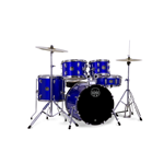 Mapex CM5294FTCIB Comet 5 Piece Drum Set 22" Bass Drum Comeplete with Cymbals and Hardware Indigo Blue