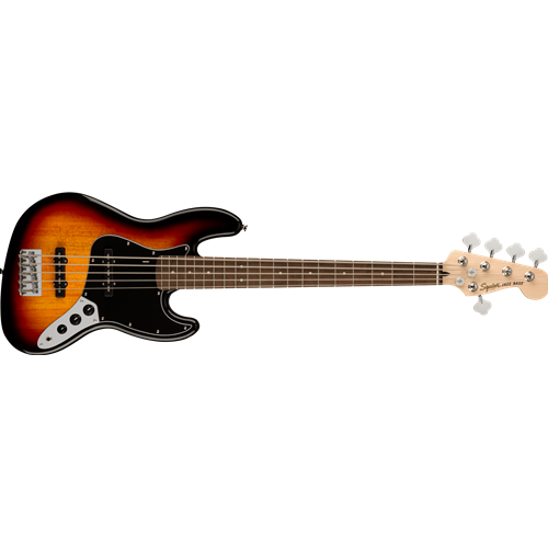 Fawley Music - Squier Affinity Jazz Bass V 5-String 3-Color Sunburst