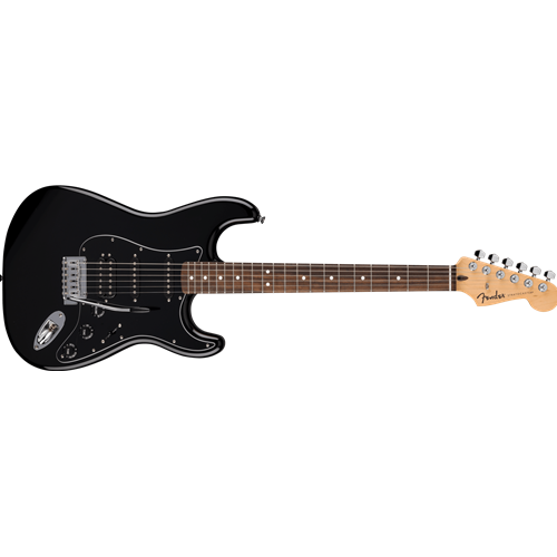 Fawley Music - Fender Standard Stratocaster HSS Electric Guitar Black