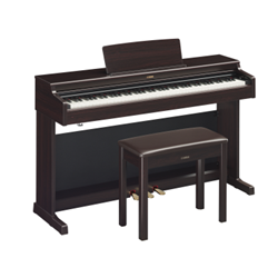 Yamaha YDP164R Arius Series 88-Key Digital Console Piano With Bench, Rosewood