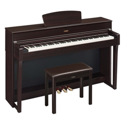 Yamaha YDP184R Arius Series 88-Key Digital Console Piano With Bench, Rosewood