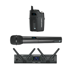Audio Technica ATW-1312 System 10 Pro Dual Handheld, Body-pack Wireless System