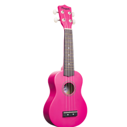 Penguin Pink Soprano Ukulele with Gig Bag