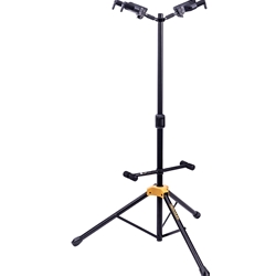 Hercules GS422BPLUS AutoGrip Duo Guitar Stand with Foldable Backrest