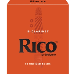 Rico Bb Clarinet Reeds 10-Pack
