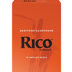 Rico Baritone Saxophone Reeds 10 Pack