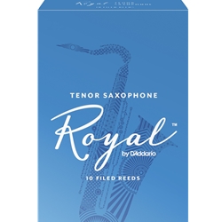Rico Royal Bb Tenor Saxophone Reeds 10 Pack