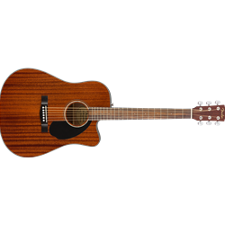 Fender CD-60SCE Mahogany Dreadnought Acoustic Electric Guitar