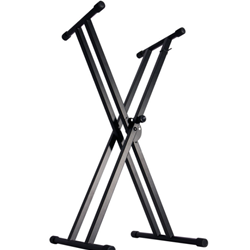 OnStage KS7171 Double-X Keyboard Stand with Bolted Construction