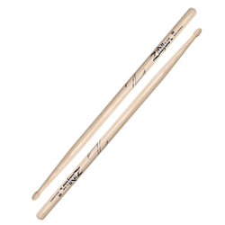 Zildjian Select Hickory 5B Wood Tip Natural Drumsticks