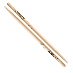 Zildjian Select Hickory 7A Nylon Tip Natural Drumsticks