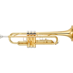 Yamaha Student Bb Trumpet - Gold Lacquer with case
