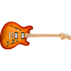 Squier Affinity Starcaster Electric Guitar Deluxe Sienna Sunburst