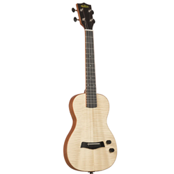 Kala KA-SB-MAP-T_W/BAG Maple Solid Body Tenor Ukulele with Bag