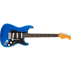 Fender American Ultra II Stratocaster Electric Guitar with Deluxe Molded Case Noble Blue