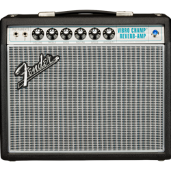 Fender 68' Vibro Champ Reverb Tube Guitar Amp