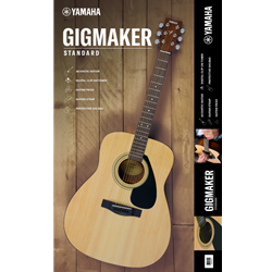 Yamaha GigMaker Acoustic Guitar Starter Pack Natural