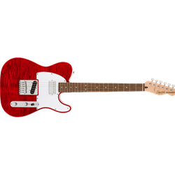 Squier Affinity Telecaster Crimson Red Transparent SH