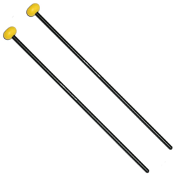 Mike Balter BBB7 Bassics Hard Yellow Rubber Mallets