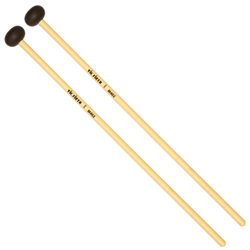 Vic Firth M402 Medium Soft Rubber Oval Rattan Handle