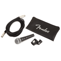Fender P-52S Wired Microphone with switch and cable