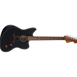 Fender Acoustasonic Standard Jazzmaster Electric Guitar Black