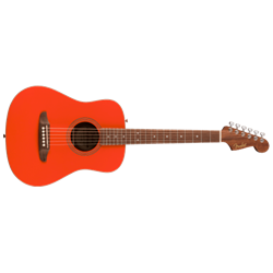 Fender Calafornia Standard Redondo Mini with Gigbag Fiesta Red