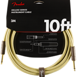 Fender Deluxe Series Tweed 10' Guitar Cable