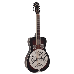 Recording King RR-36S-VS Square Neck Mahogany Resonator, Vintage Sunburst